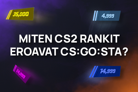 Miten CS2 Rankit Eroavat CS:GOsta? - CSKeisari.fi Skinit myynti