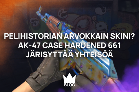 AK-47 Case Hardened 661 Scar Pattern Thumbnail - CSkeisari.fi